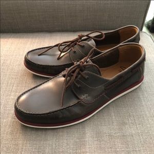 Clarks Leather Boat Shoes LIKE NEW